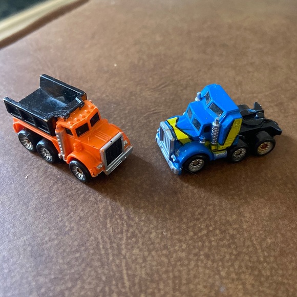 1987 Galoob Mirco Machine Dump truck Big Rig Construction Vintage Micromachine - Picture 1 of 5